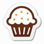 panetteria-pasticceria-icone-set - muffin