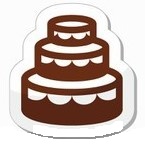 panetteria-pasticceria-icone-set - torta